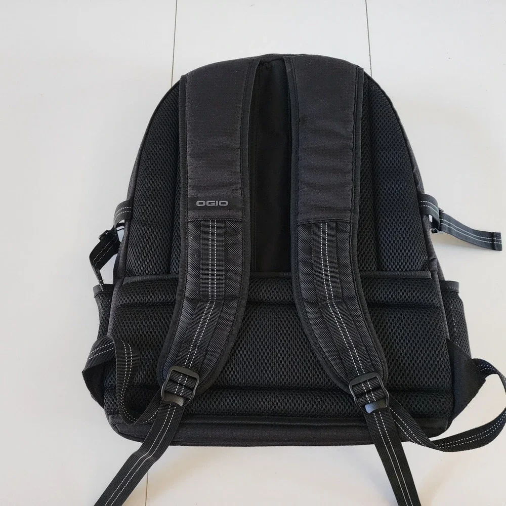 OGIO Alpha Prospect Black Commuter Backpack Padded Laptop Sleeve Multi Pocket